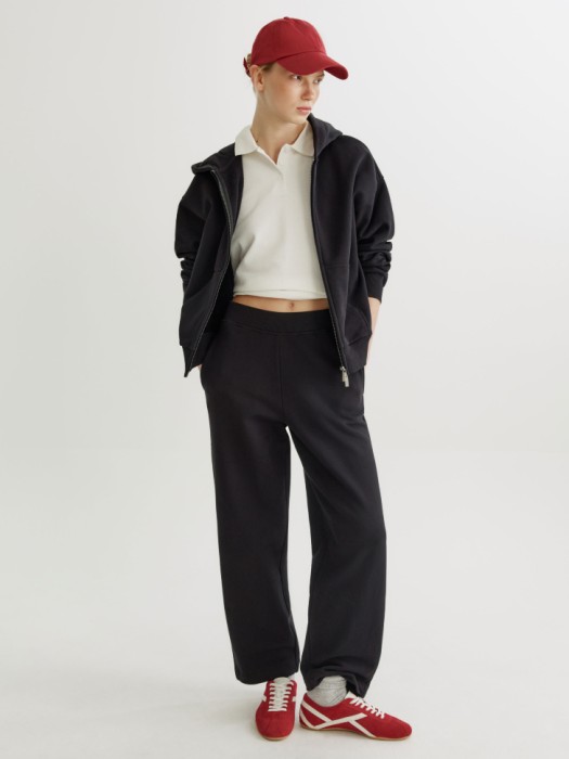 худи из футера от бренда sela вид слева