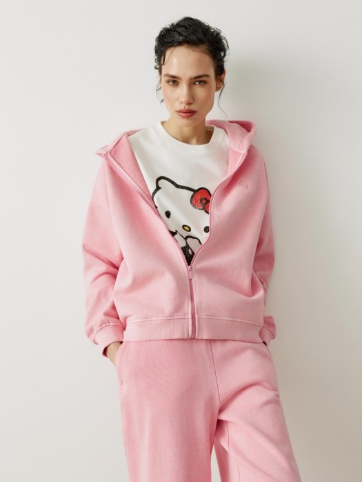 худи на молнии с принтом hello kitty 4610517633033 фотография