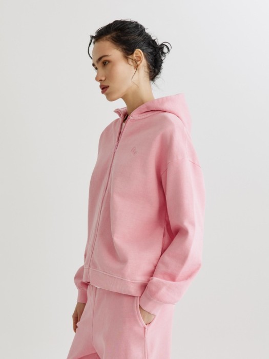 худи на молнии с принтом hello kitty из хлопка спереди