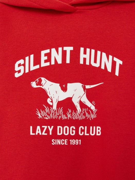 худи оверсайз с принтом для девочек из россии вид сбоку