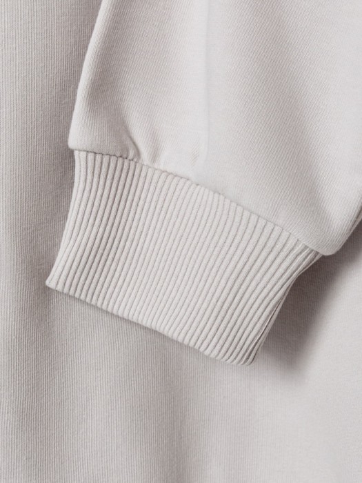 худи оверсайз с принтом для девочек из хлопка спереди