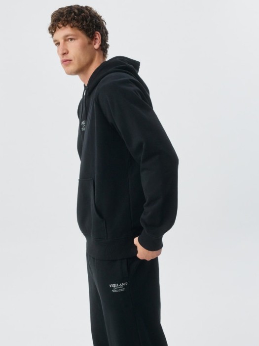 худи oversize fit с принтом по цене 1599 руб вид справа