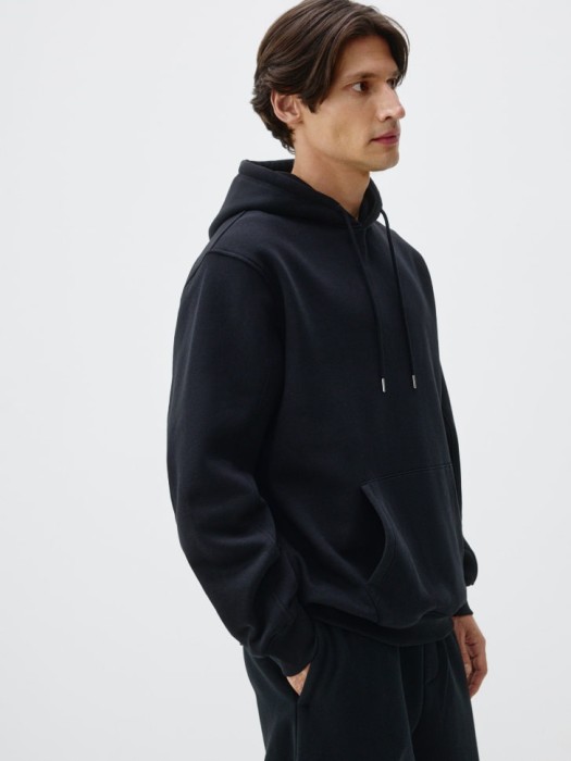 худи regular fit из футера по цене 1599 руб вид справа