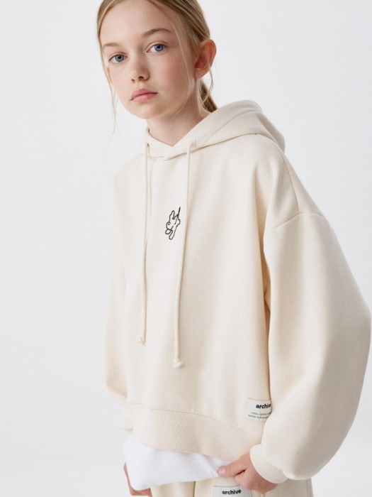 худи с имитацией футболки для девочек из коллекции  archive 4680798403632 фотография