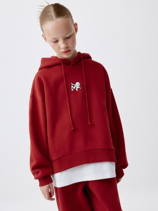 худи с имитацией футболки для девочек из коллекции  archive 4680798403472 фотография