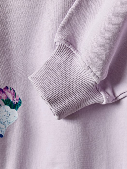 худи с принтом из коллекции art people с адель левитовой универсального стиля с лицевой стороны