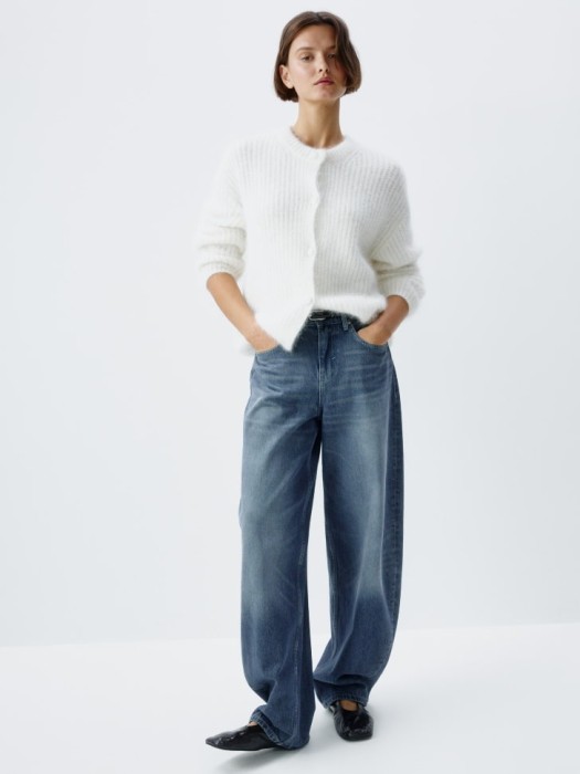 кардиган из смесовой шерсти ангоры по цене 9999 руб вид справа