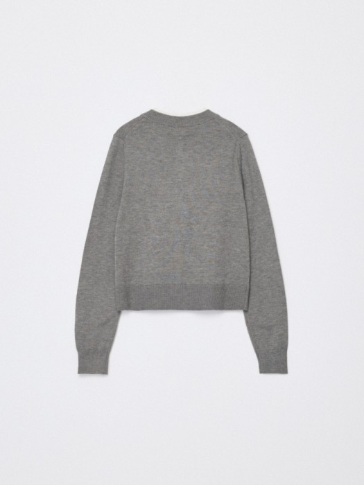 кардиган с двойным воротником для девочек из россии вид сбоку