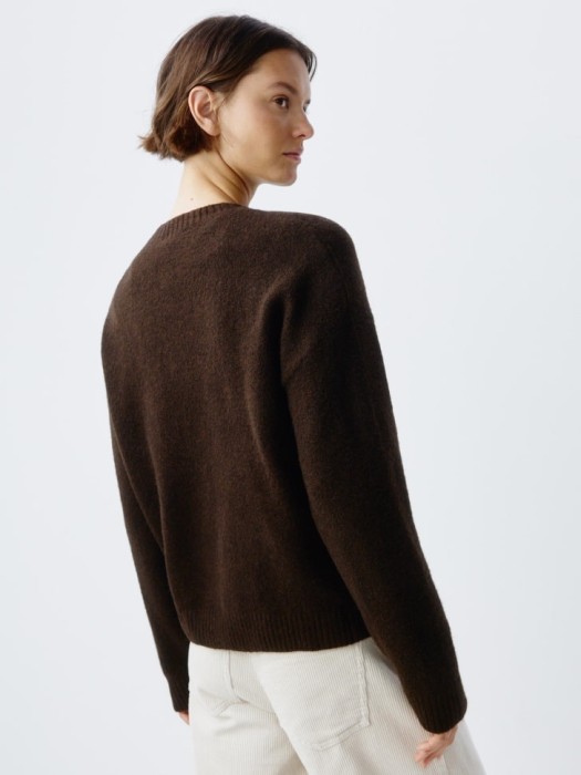 кардиган с содержанием шерсти по цене 1799 руб вид справа