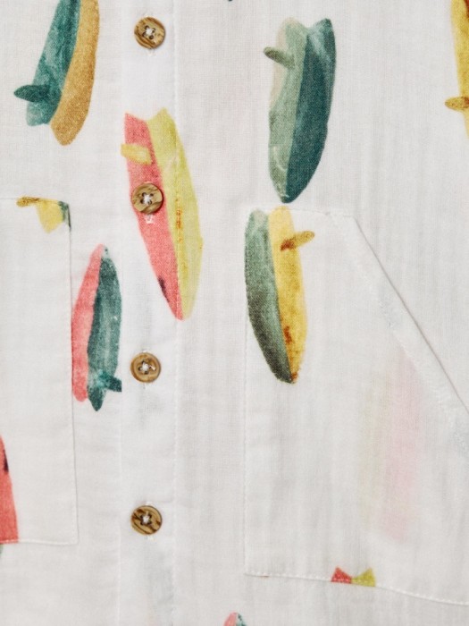 комбинезон из муслина с капюшоном для малышей по цене 1299 руб вид справа