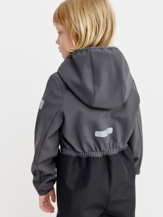 комбинезон из softshell на флисе для мальчиков из россии вид сбоку