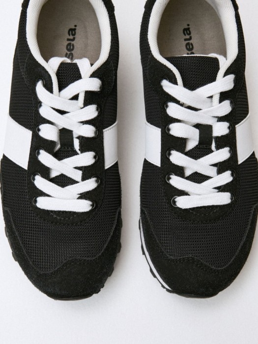 комбинированные кеды для мальчиков из россии вид сбоку