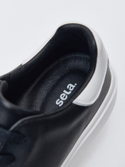 комбинированные кеды из натуральной кожи по цене 6999 руб вид справа