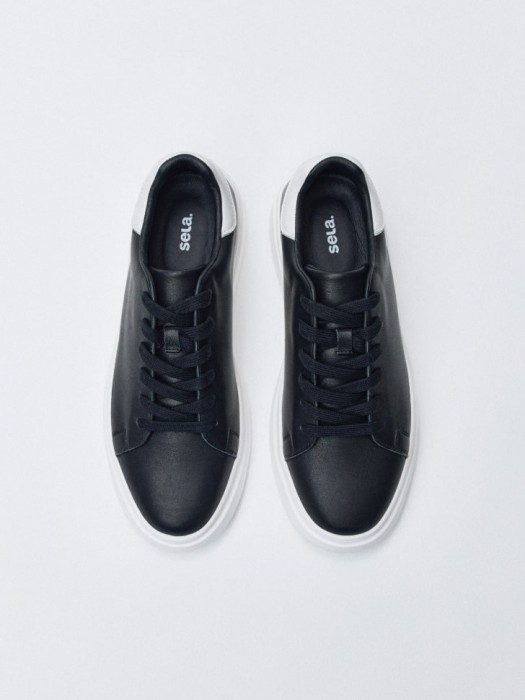 комбинированные кеды из натуральной кожи универсального стиля с лицевой стороны