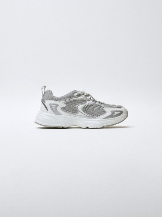 комбинированные кроссовки для девочек от бренда sela вид слева