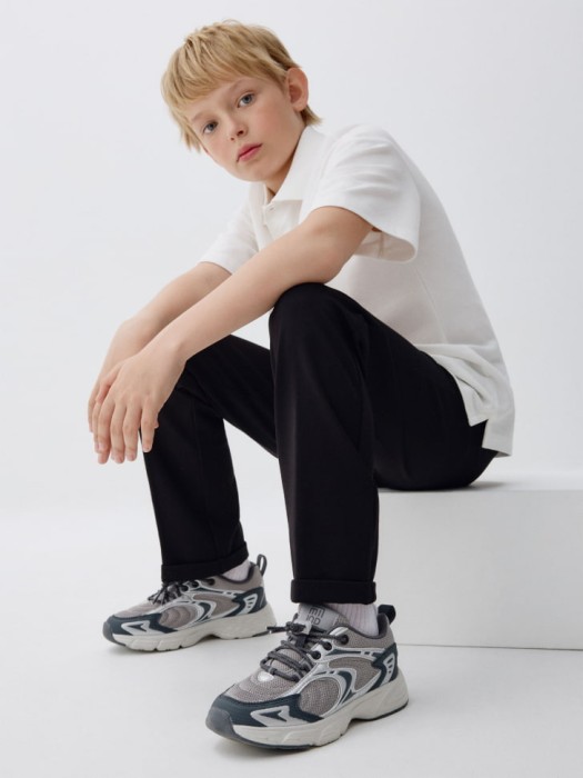 комбинированные кроссовки для мальчиков 4680798342801 фотография