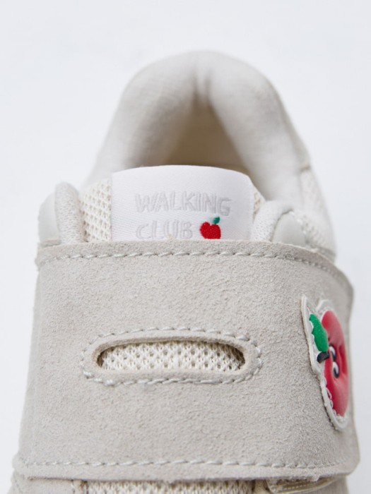 комбинированные кроссовки на липучке детские из россии вид сбоку