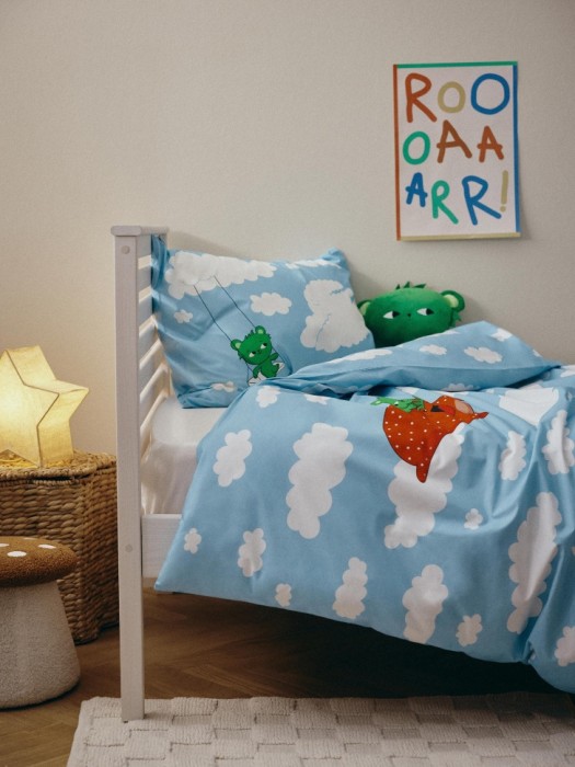 комплект детского постельного белья без простыни с вигге 140х200 4610517138897 фотография
