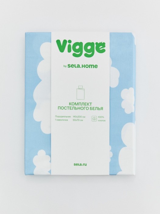 комплект детского постельного белья без простыни с вигге 140х200 из россии вид сбоку