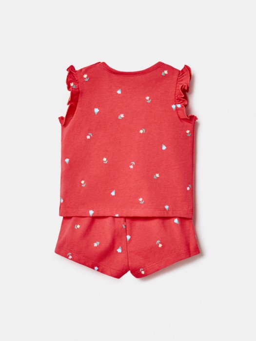 комплект из блузки и шорт для малышей по цене 1199 руб вид справа