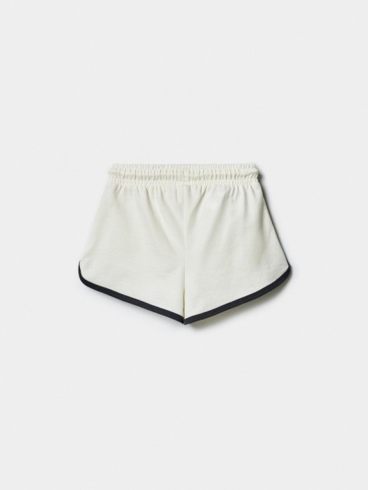 комплект из футболки и шорт для девочек для детского возраста с изнаночной стороны