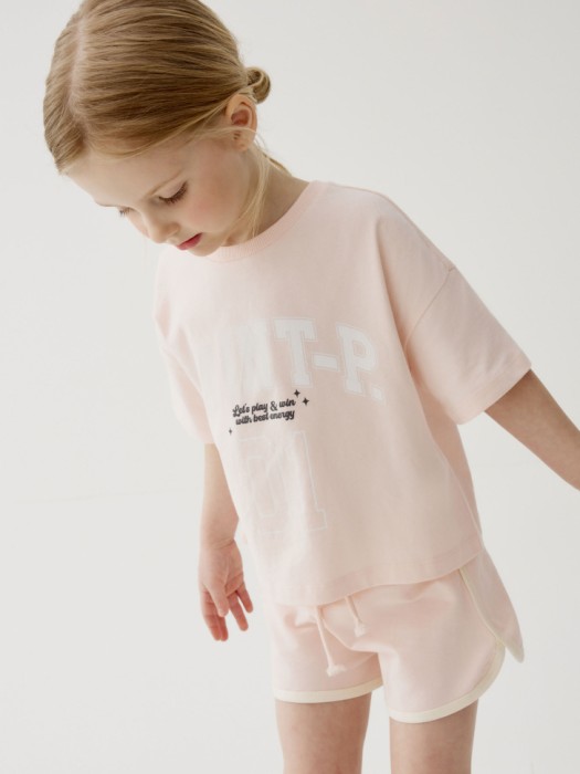 комплект из футболки и шорт для девочек 4610517742575 фотография