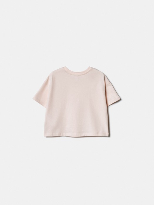 комплект из футболки и шорт для девочек универсального стиля с лицевой стороны