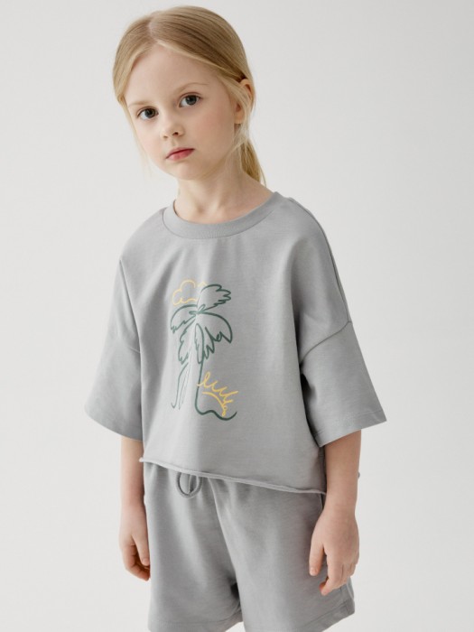 комплект из футболки и шорт для девочек 4610517626776 фотография