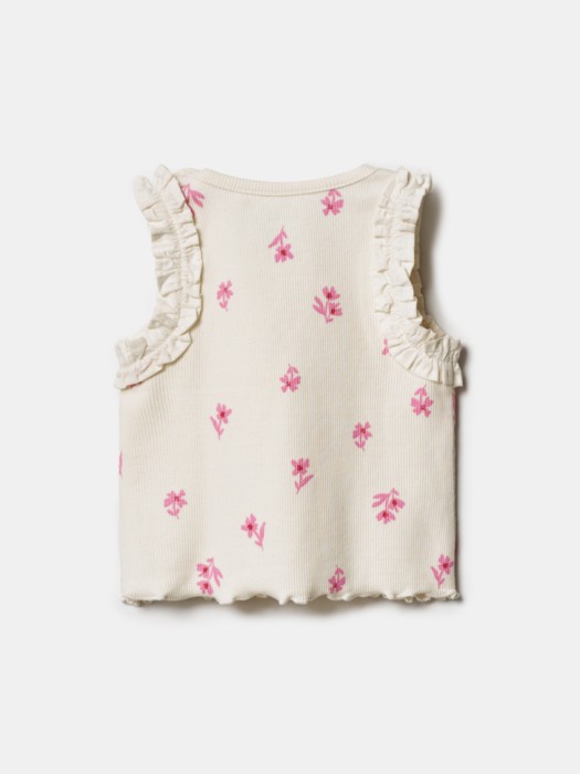 комплект из топа и брюк для малышей из россии вид сбоку