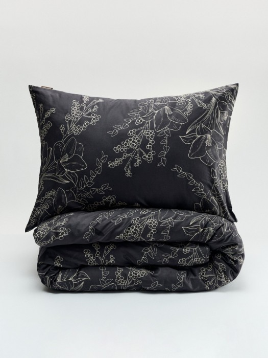 комплект постельного белья из сатина без простыни 1,5 спальный 140х200 см 4610517007902 фотография