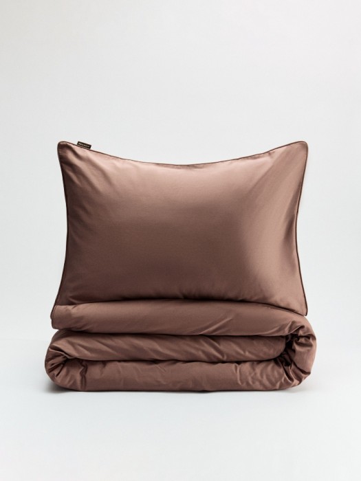 комплект постельного белья из сатина без простыни 1,5 спальный 140х200 см 4610517001900 фотография