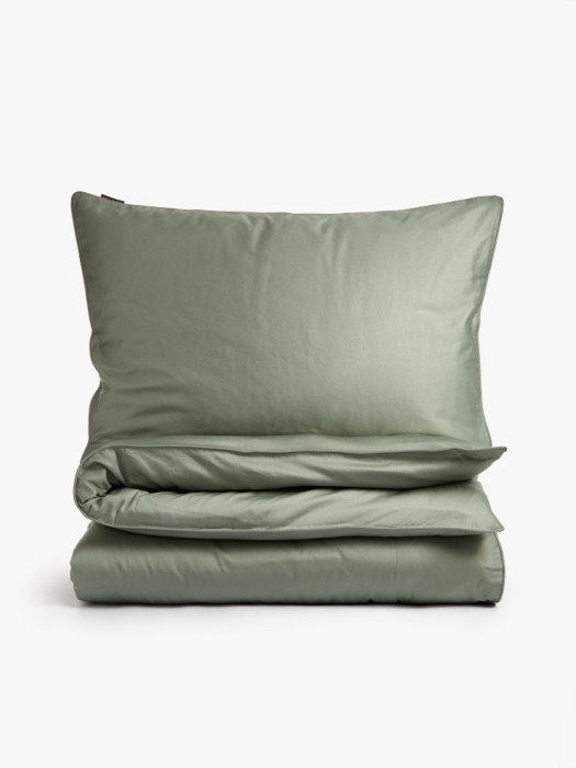 комплект постельного белья из сатина без простыни 1,5 спальный 140х200 см 4610517494177 фотография