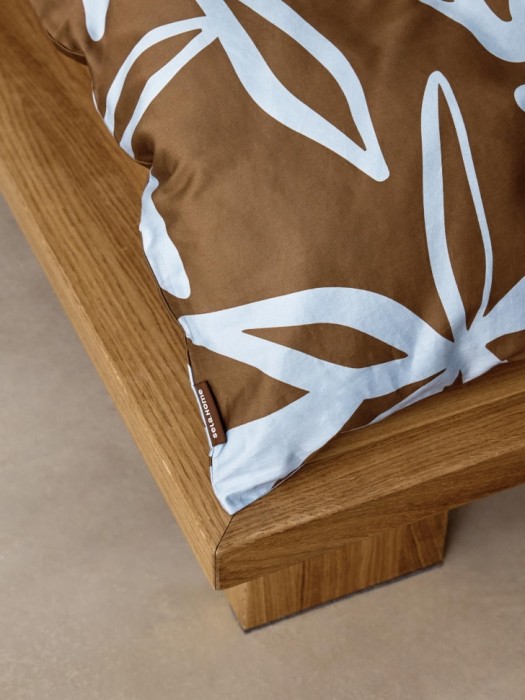 комплект постельного белья из сатина без простыни 2-х спальный 200х220 см по цене 5799 руб вид справа