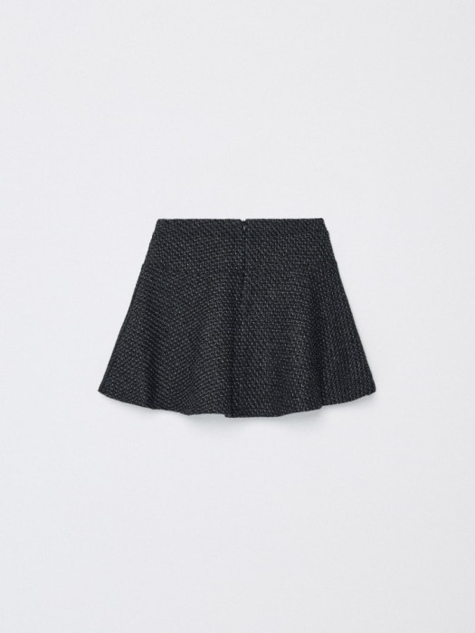 короткая твидовая юбка для девочек по цене 1799 руб вид справа