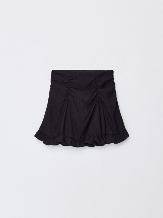 короткая юбка с драпировкой для девочек по цене 1299 руб вид справа