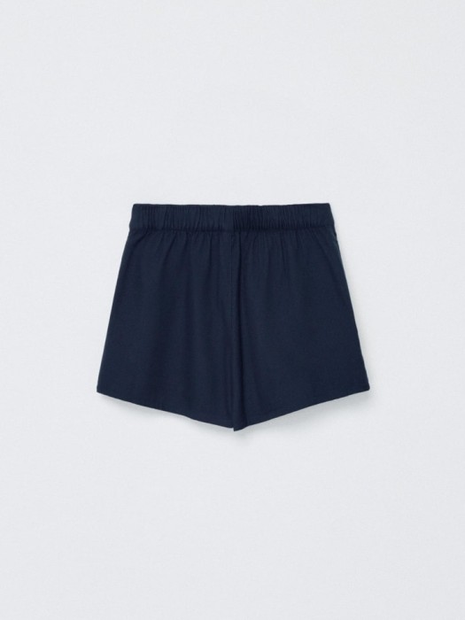 короткая юбка-шорты в складку для девочек по цене 1799 руб вид справа