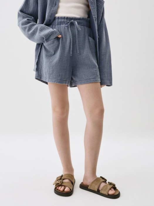 короткие шорты из муслина для девочек 4680704957853 фотография