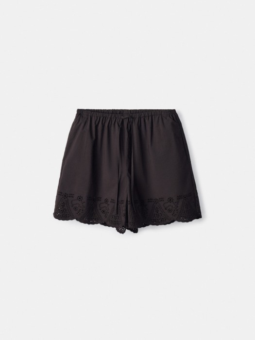 короткие шорты с вышивкой из хлопка 4640611068578 фотография