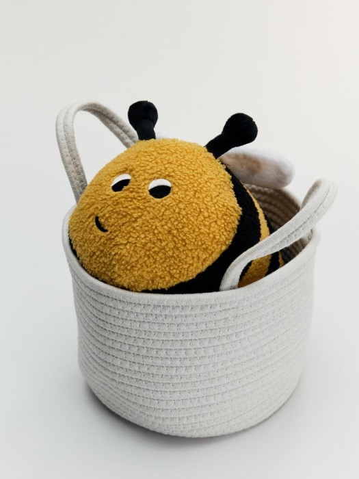 корзина для хранения с ручками от бренда sela вид слева