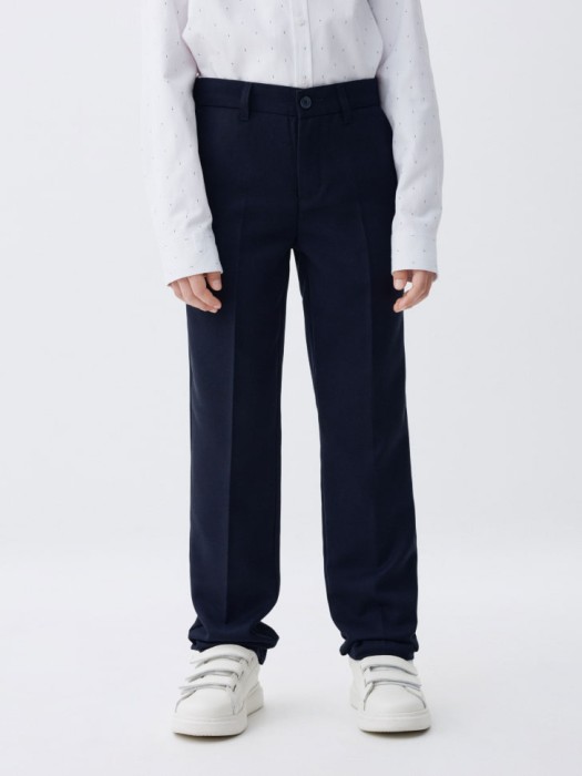 костюмные прямые брюки для мальчиков 4680798093949 фотография