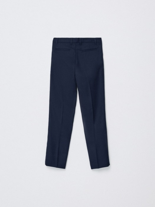 костюмные прямые брюки для мальчиков из россии вид сбоку