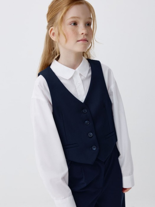 костюмный жилет для девочек 4680798479903 фотография