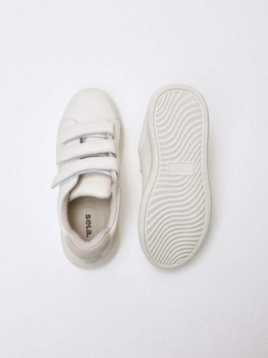 кожаные кеды на липучках детские из россии вид сбоку