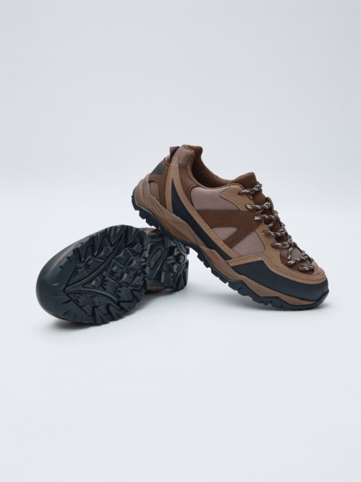 кроссовки из искусственного нубука и текстиля из текстиля спереди