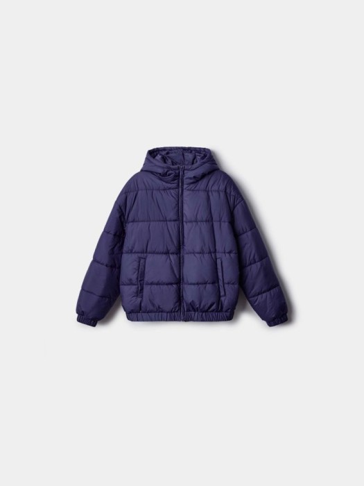 куртка c капюшоном из линейки  young из синтепона спереди