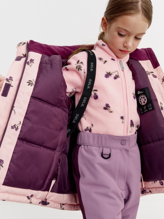 куртка из технологичной мембранной ткани drytex® для девочек по цене 4999 руб вид справа