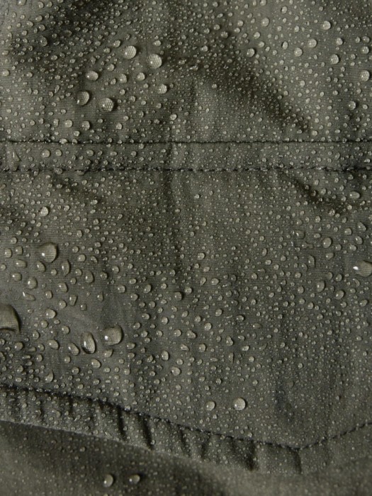 куртка с меховым воротником детская из льна спереди