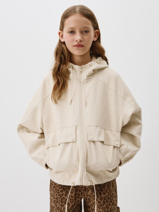 куртка с замшевым эффектом для девочек 4680704336061 фотография