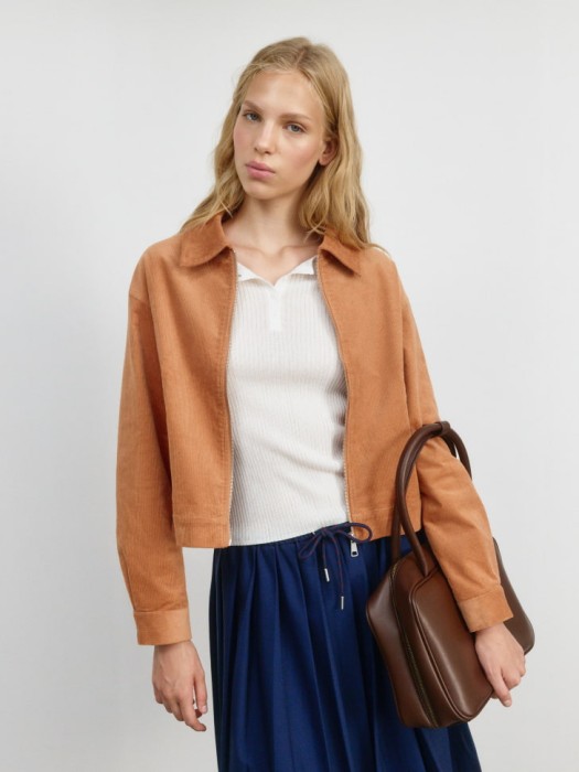 куртка вельветовая из линейки  young из вельвета спереди