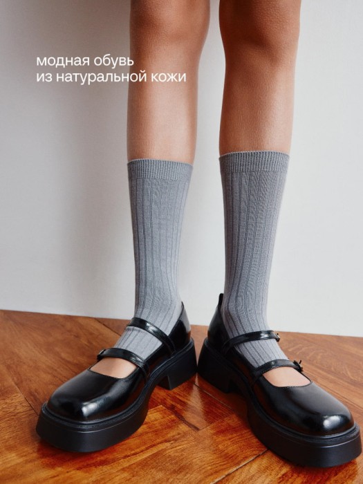 лакированные туфли из натуральной кожи для девочек 4680798433783 фотография